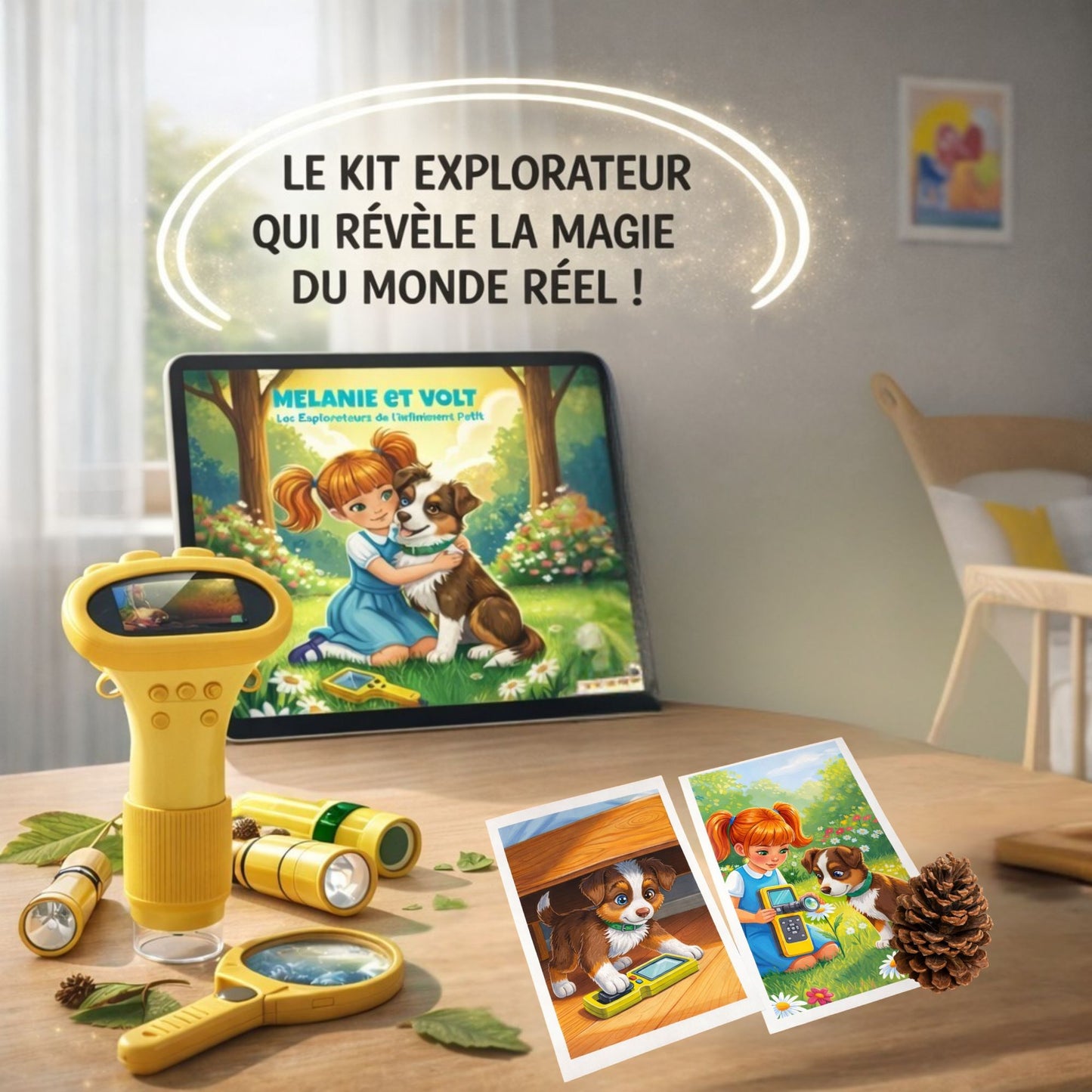 MELANIE ET VOLT. les explorateurs de l'infiniment petit – Livre Numérique